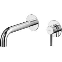 Смеситель для раковины Whitecross Y Y1216CR встраиваемый, без донного клапана, хром