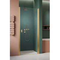 Душевая дверь Radaway Nes Gold DWJ I 90 Right 10026090-09-01R 90 см R, профиль золотой, стекло прозрачное