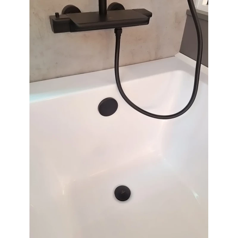 Слив-перелив для ванны AltroBagno Beni aggiuntivi BD 070302 Ne автомат, черный матовый
