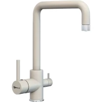 Смеситель для кухни Uperwood UPD-004-02 с подключением к фильтру, хром/туман