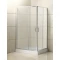 Душевой уголок 90x70 см BelBagno Uno UNO-195-AH-2-90/70-P-Cr текстурное стекло Душевой уголок 90x70 см BelBagno Uno UNO-195-AH-2-90/70-P-Cr текстурное стекло - 1