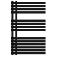 Полотенцесушитель электрический 1070x500 ТЭН левый Secado Коредо 4673739253748