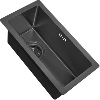 Кухонная мойка Zorg PVD 2344 GRAFIT 23x44 см, графит