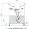 Тумба белый глянец 60,5 см Style Line Амелия ЛС-00000009 - 9
