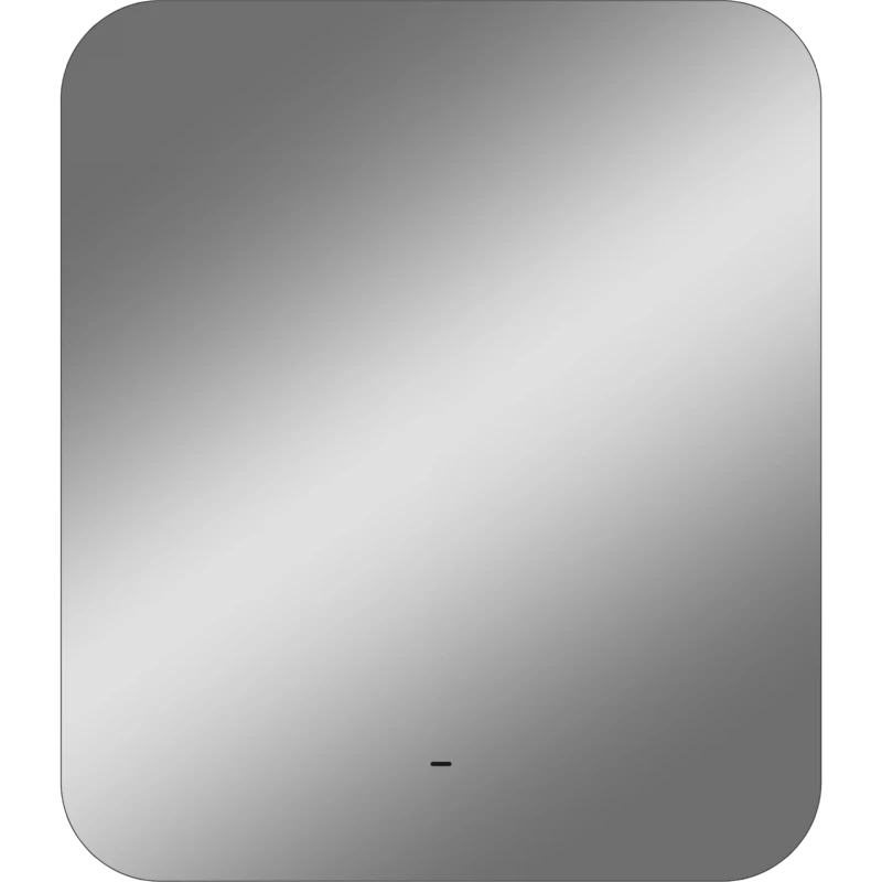 Зеркало Misty Адхил АДХ-02-60/70-14 60x70 см, с LED-подсветкой, сенсорным выключателем, диммером, антизапотеванием