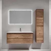 Комплект мебели Sancos Marmi 2.0 MR2.0120ECH + CN7017 + MI120ECH 121 см, подвесной, дуб чарльстон