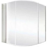 Изображение товара зеркальный шкаф 95x80 см белый акватон севилья 1a125602se010