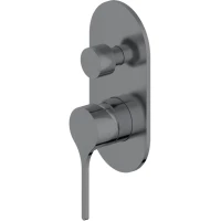 Смеситель для ванны Feramolli Eva Bella GS1912 встраиваемый, графит матовый