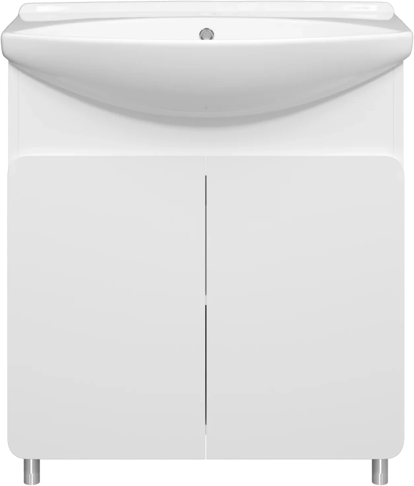 

Тумба под раковину Misty Чегет П-Чег-01075-011 72,5 см, напольная, белый глянец