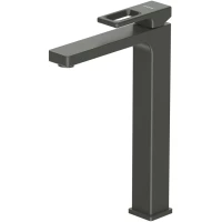 Смеситель для раковины Gappo G1017-92 оружейная сталь