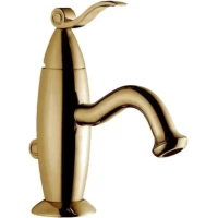 Смеситель для раковины Emmevi Abel 39003/BR с донным клапаном, бронза
