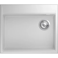 Кухонная мойка Rivelato Tesoro TR-605-R brina 60x51 см, иней