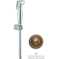 Гигиенический душ Emmevi 132V/BR с держателем, шлангом, бронза