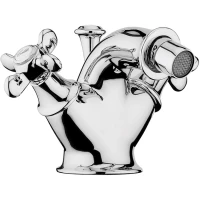 Смеситель для биде с донным клапаном Webert Ottocento OT710102015