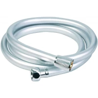 Душевой шланг Argo Eur-PVC Silver D-150/1SIL(20*24) 150 см, серебряный