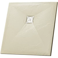 Душевой поддон из литьевого мрамора 80x80 см RGW Stone Tray ST-0088Be 16152088-03