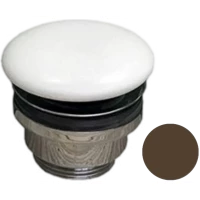 Донный клапан для раковины GSG PILTONUNIAR018 универсальный, кофе матовый