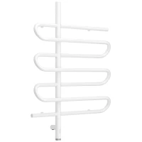 Полотенцесушитель электрический 800x600 белый глянец МЭМ левый Сунержа Эпатаж 3.0 12-5850-8060