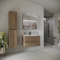 Комплект мебели дуб чарльстон 81 см Sancos Libra LB80ECH + CN7005 + Z800