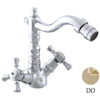 Смеситель для биде без донного клапана Rav Slezak Morava Retro MK320.5/9Z