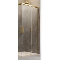 Душевая дверь Idea Gold KDD 900R*2005 золото/прозрачн. 1/2 387060-09-01R, шт
