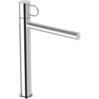 Смеситель для раковины Paffoni Joker JK081KCR с донным клапаном, хром