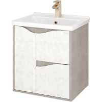 Тумба светлый камень/бетон крем 57,6 см Onika Брендон 106138