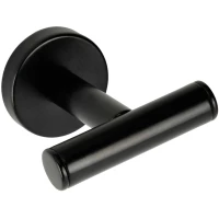 Крючок Migliore Fortis 31762 двойной, для ванны, черный матовый