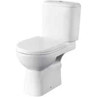 Унитаз-компакт Roca Access 34P23900Y косой выпуск, с сиденьем микролифт, белый