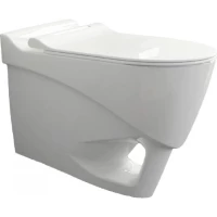 Унитаз подвесной Bien Organic OGKA052N1VP1W3000 безободковый, с функцией биде, с сиденьем микролифт, белый