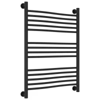 Полотенцесушитель водяной 800x600 черный матовый Сунержа Флюид+ 31-0222-8060