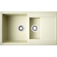 Кухонная мойка Omoikiri Artgranit Daisen 86-2-BE 4993471 86x51 см, ваниль