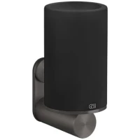 Стакан для зубных щеток Gessi Gessi316 54708#707 настенный, черный хром матовый