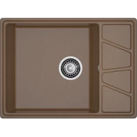 Кухонная мойка GranFest Vertex 680L 68x50 см, терракот