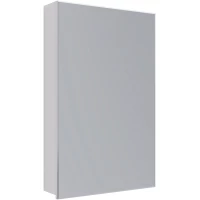 Зеркальный шкаф 50x79 см белый глянец L Lemark Universal LM50ZS-U