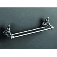 Полотенцедержатель двойной 60 см серебро Art&Max Juno AM-0718-T