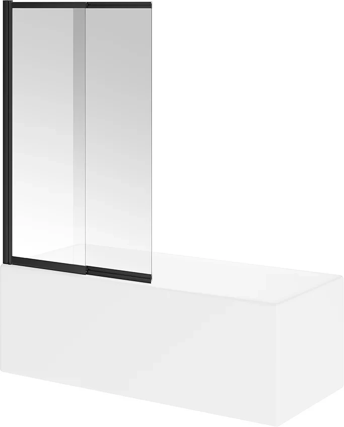 

Шторка для ванны 100 см Kerama Marazzi Vetro VE.100.BSD.BLK.M прозрачное