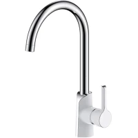 Смеситель для кухни Gappo G4003-8 хром/белый