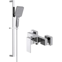 Смеситель для душа Aquatek Либра AQ1632CR с душевым гарнитуром, хром