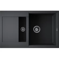 Кухонная мойка Omoikiri Tetogranit Sakaime 78-2-BL 4993114 78x50 см, черный