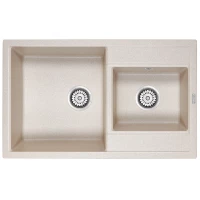 Кухонная мойка Paulmark Tandem бежевый PM238250-BE