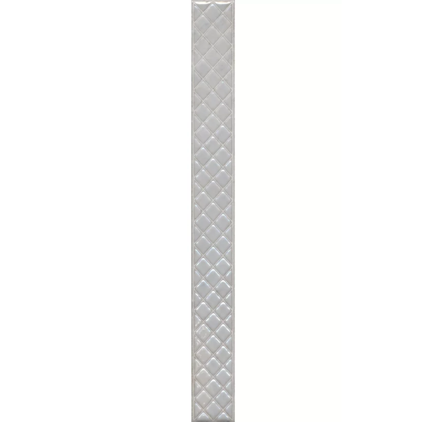 Бордюр Мотиво серый светлый глянцевый 40x4,2x0,8