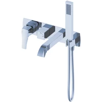 Смеситель для ванны Wonzon & Woghand Flex WW-88889072-CR встраиваемый, хром