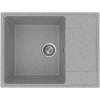 Кухонная мойка Practik PR-M-650-003 65x49,5 см, светло-серый