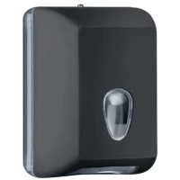 Диспенсер для бумажных полотенец Nofer Black 04030.N