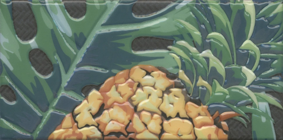 

Декор Kerama Marazzi Пальмейра 1, 20x9,9x6,9 HGD/A492/19056