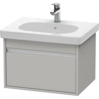 Тумба бетонно-серый матовый 60 см Duravit Ketho KT667000707