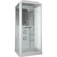 Душевая кабина 100x90x225 см Grossman GR126 прозрачное