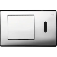 Кнопка смыва Tece TECEplanus 9240353 для инсталляции, бесконтактная, питание от сети 12 В, хром