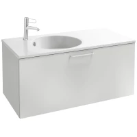 Тумба белый 100 см Jacob Delafon Odeon Rive Gauche EB2514-R6-N18